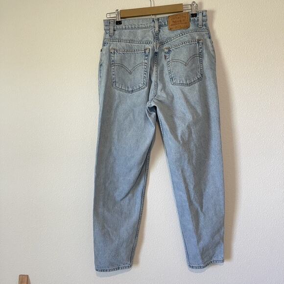 Vintage Levis 551 Jeans Womens 12 Relaxed Fit Tapered Leg Denim 90s Vintage - Picture 11 of 13
